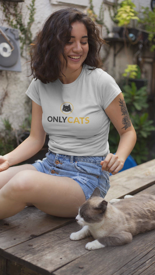 “Only Cats” Shirt - Unisex Short-Sleeve Jersey Tee