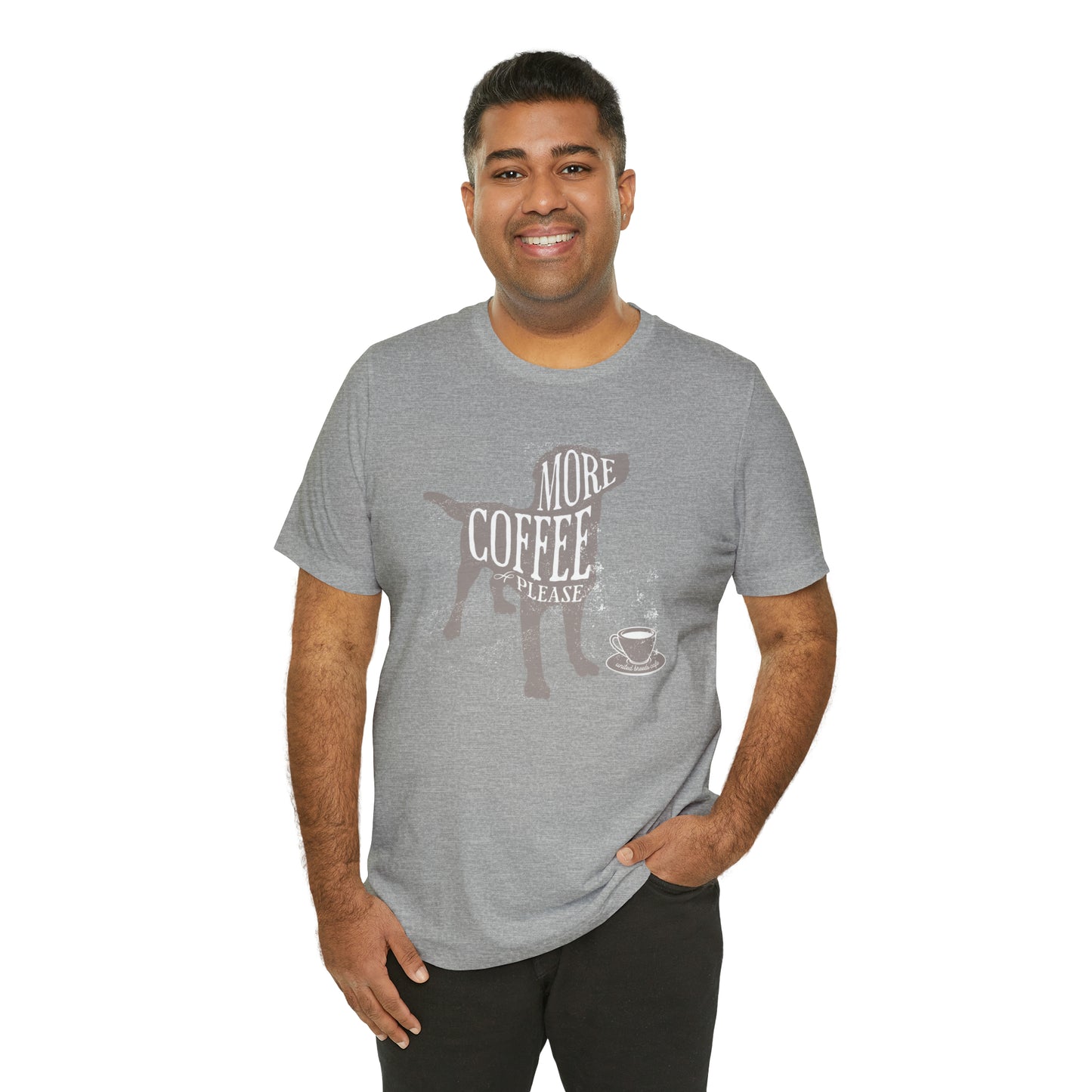 "More Coffee Please" Unisex Jersey Short Sleeve Tee