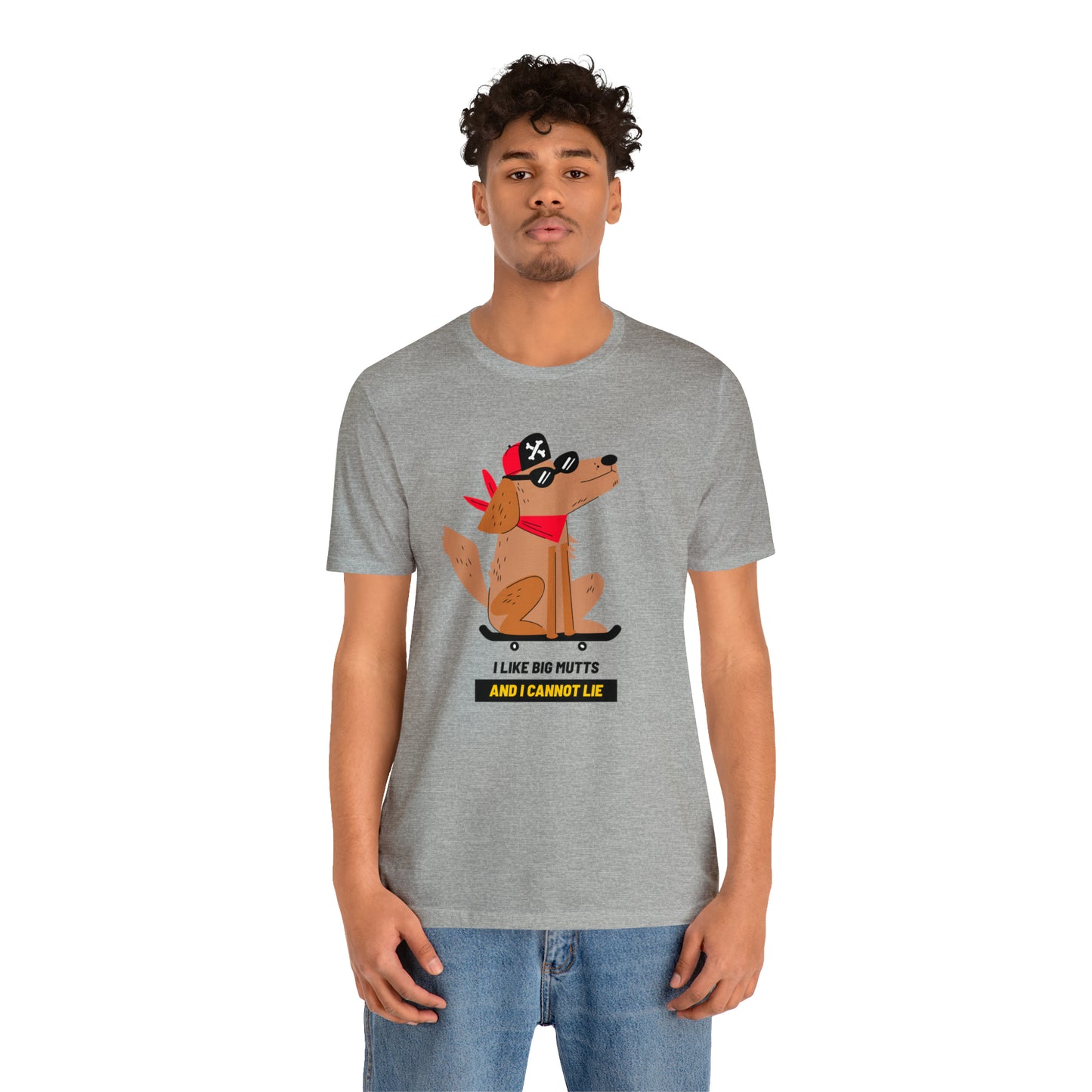 "I Like Big Mutts and I Cannot Lie" Unisex Jersey Short Sleeve Tee