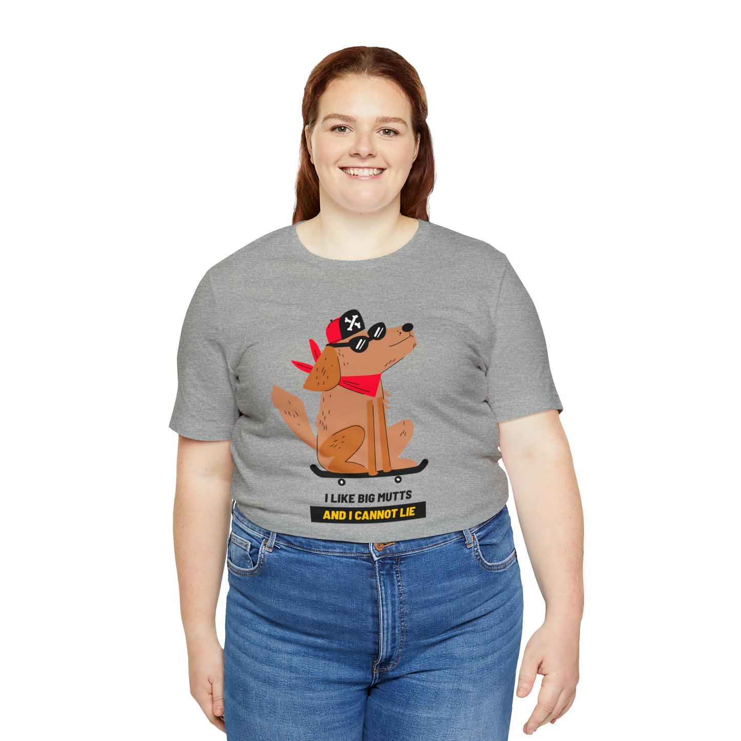 "I Like Big Mutts and I Cannot Lie" Unisex Jersey Short Sleeve Tee