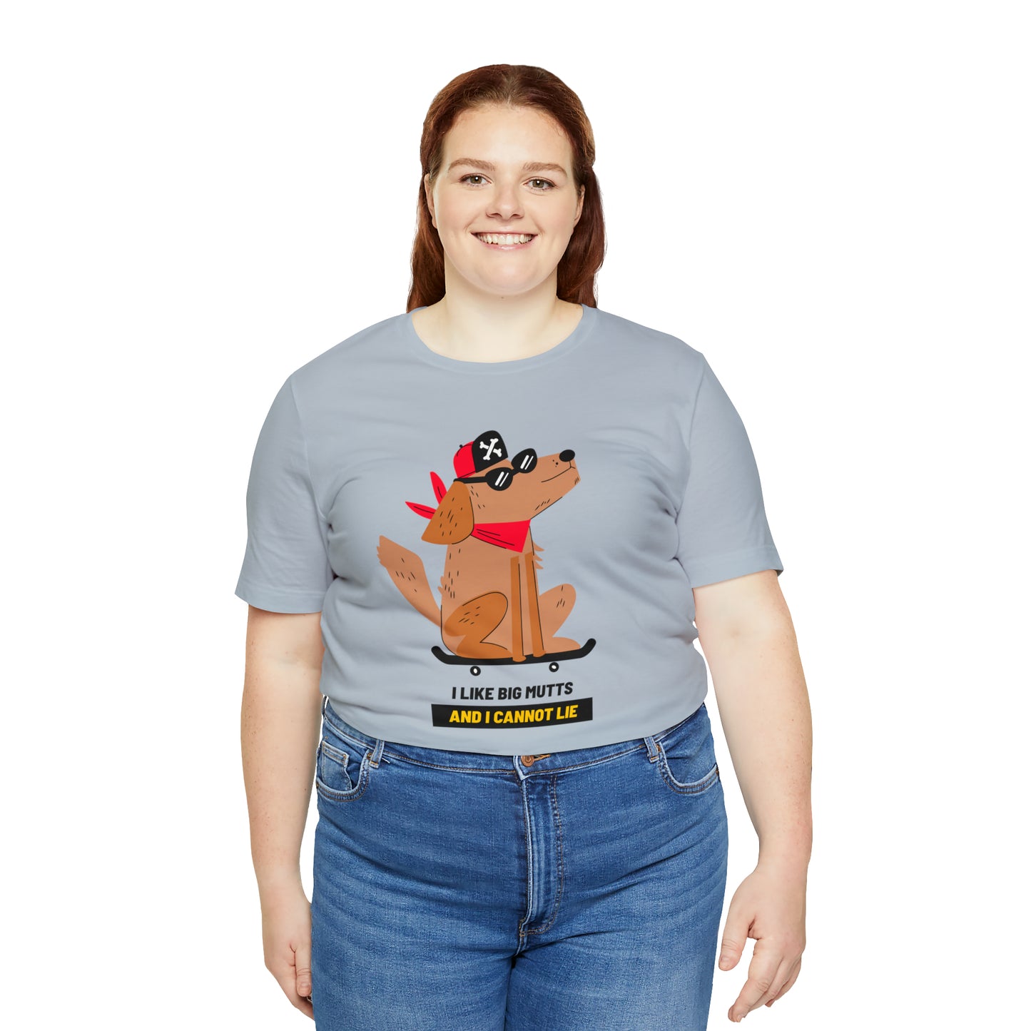 "I Like Big Mutts and I Cannot Lie" Unisex Jersey Short Sleeve Tee