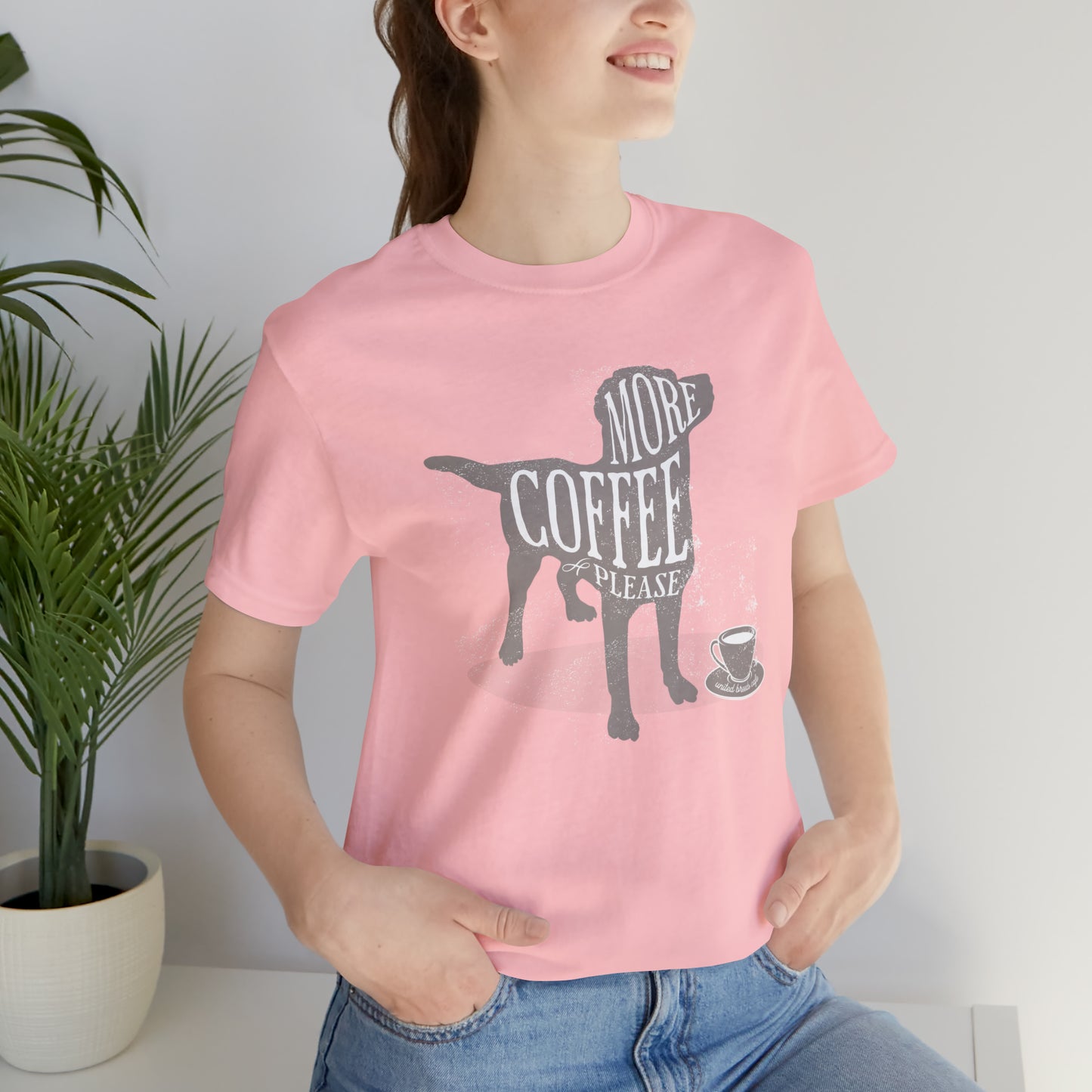 "More Coffee Please" Unisex Jersey Short Sleeve Tee