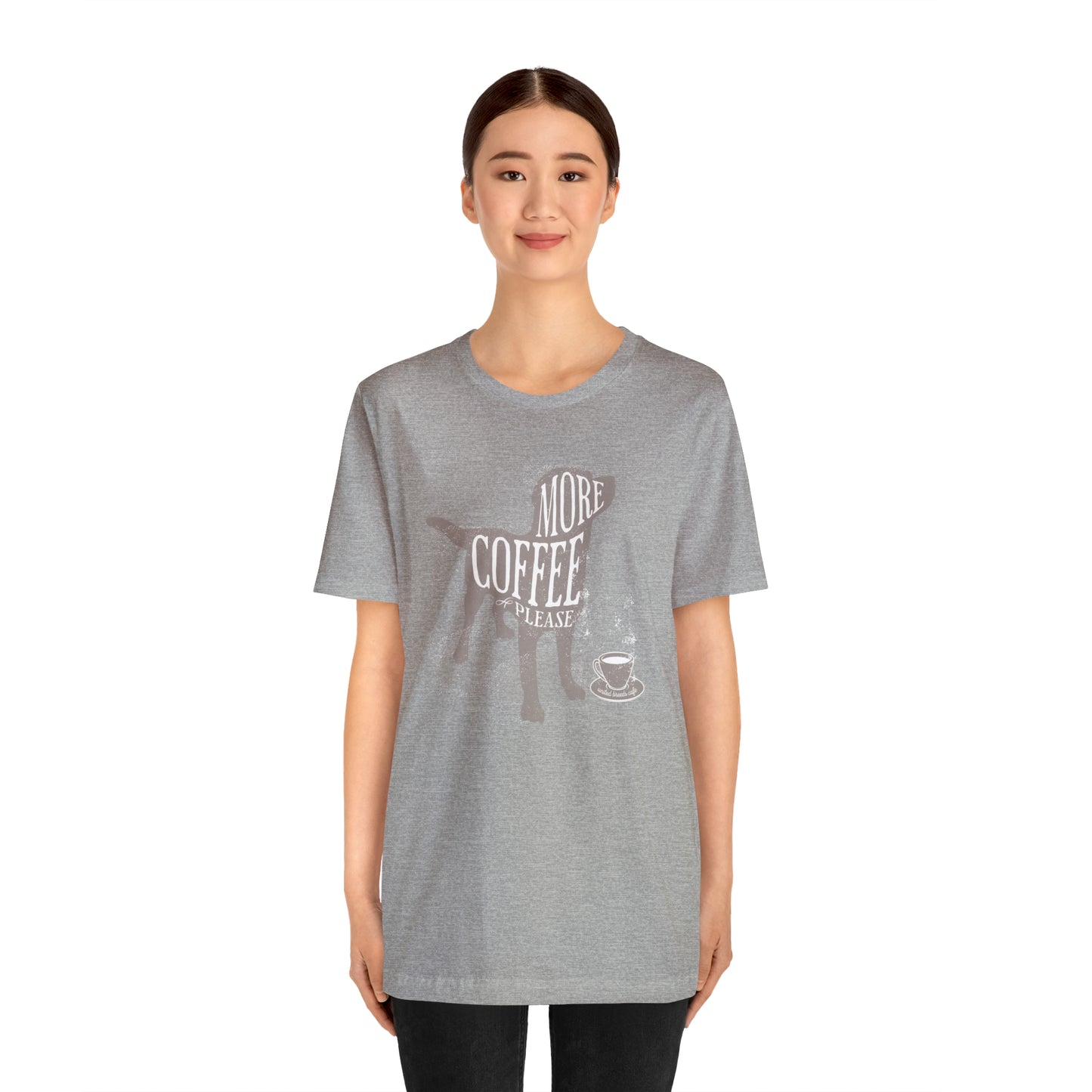 "More Coffee Please" Unisex Jersey Short Sleeve Tee