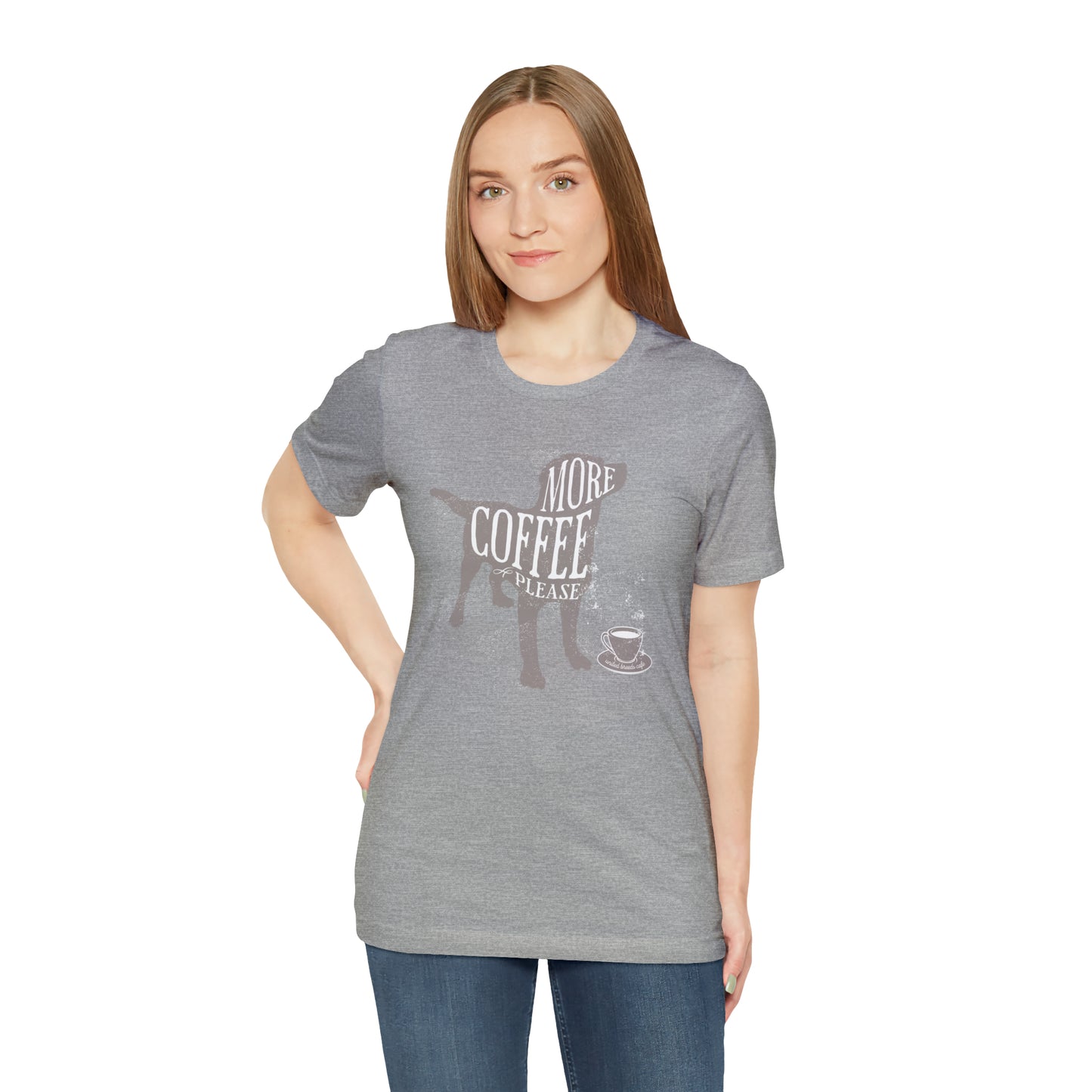 "More Coffee Please" Unisex Jersey Short Sleeve Tee