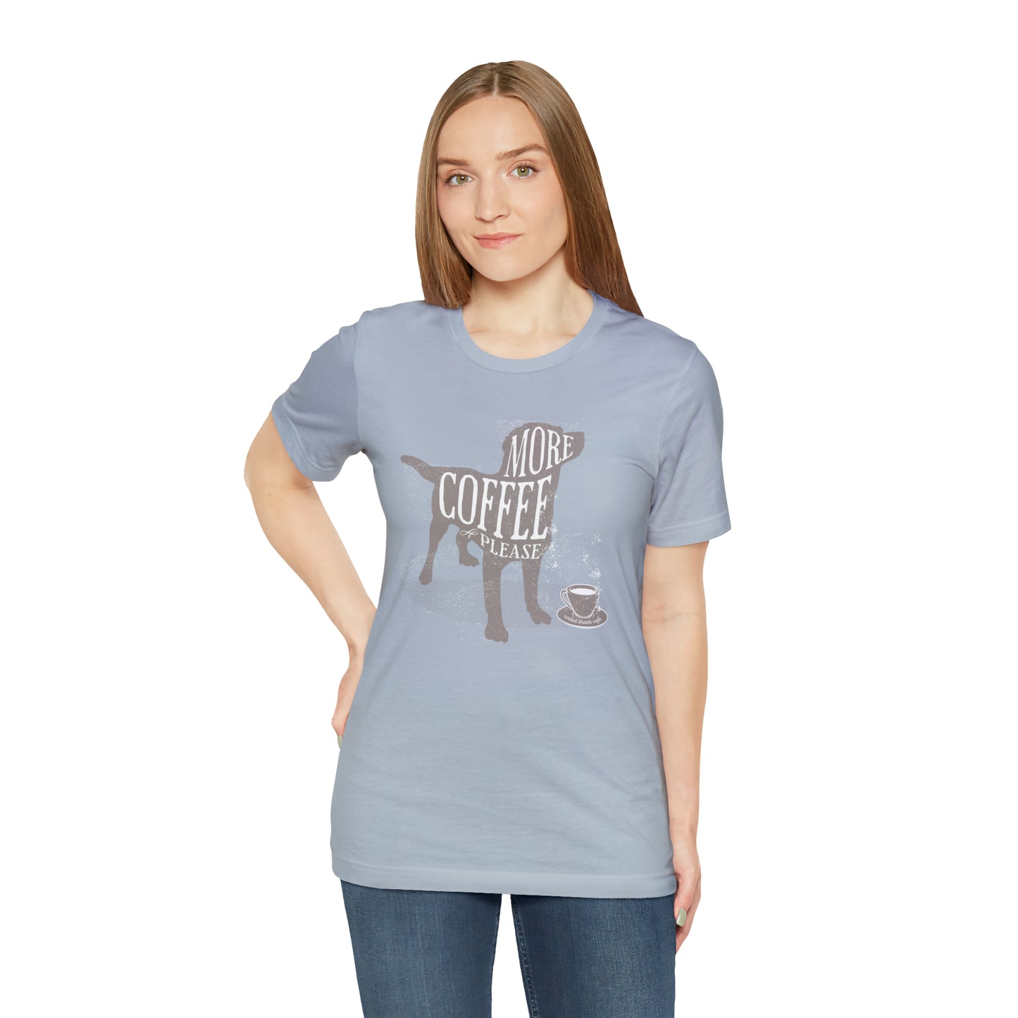 "More Coffee Please" Unisex Jersey Short Sleeve Tee