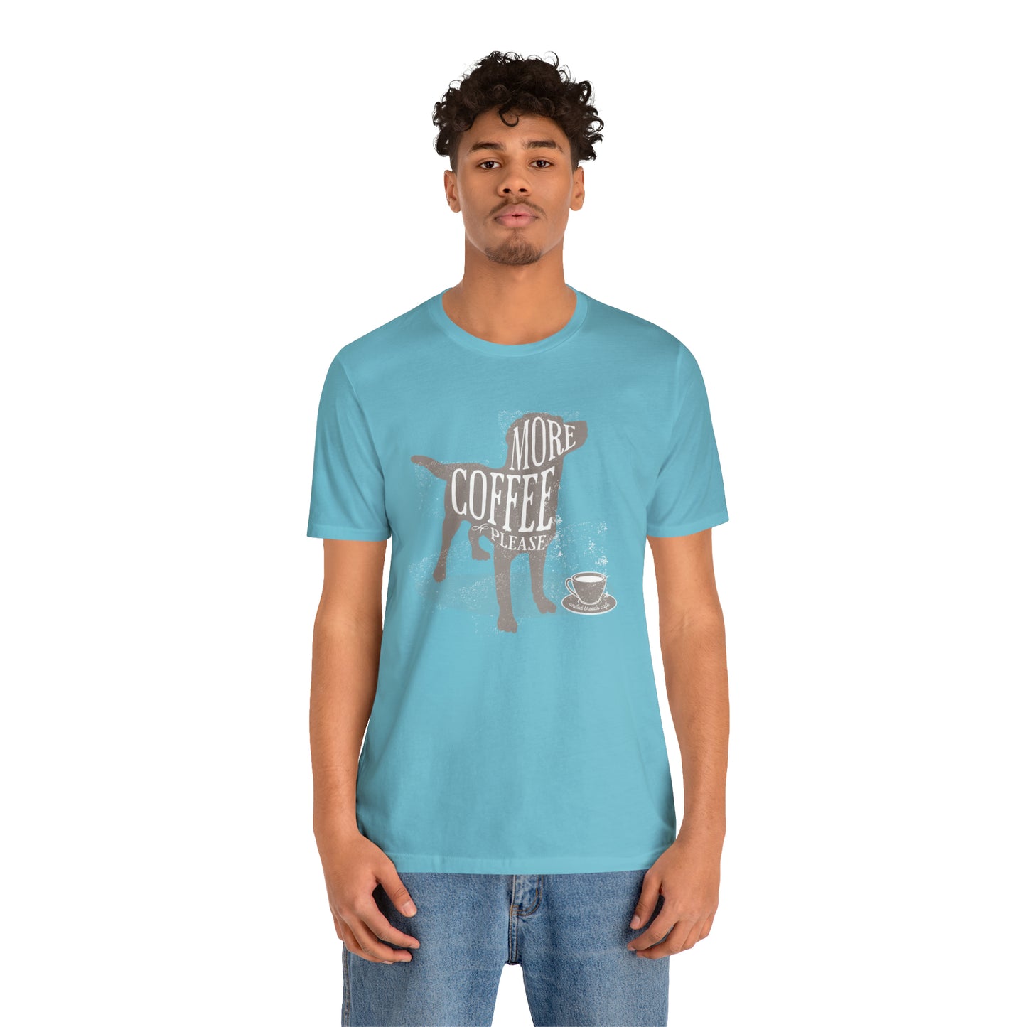 "More Coffee Please" Unisex Jersey Short Sleeve Tee