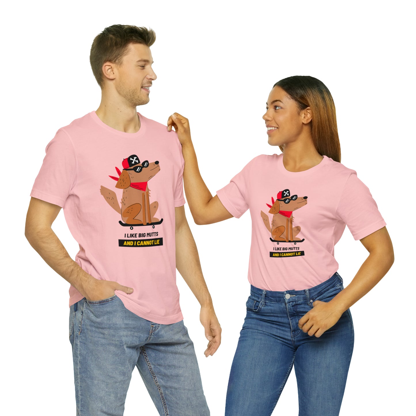 "I Like Big Mutts and I Cannot Lie" Unisex Jersey Short Sleeve Tee