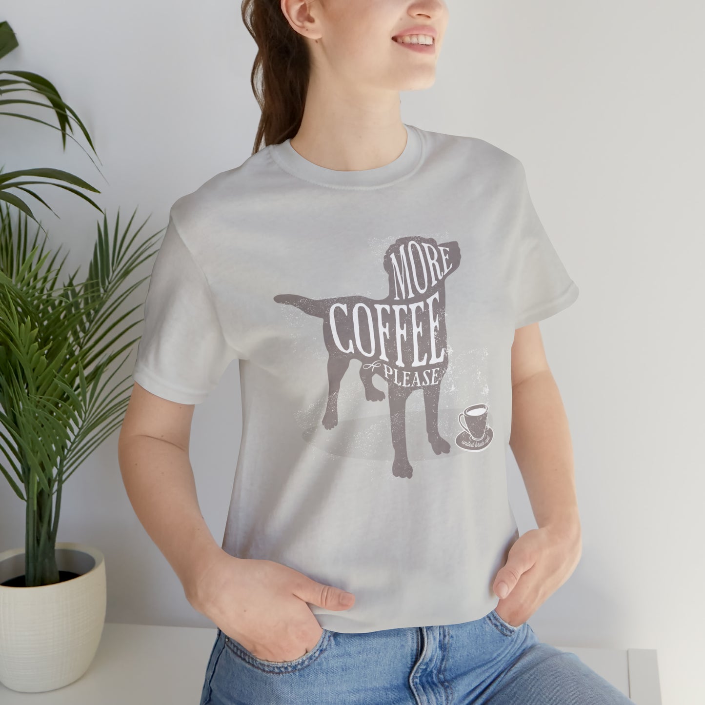 "More Coffee Please" Unisex Jersey Short Sleeve Tee