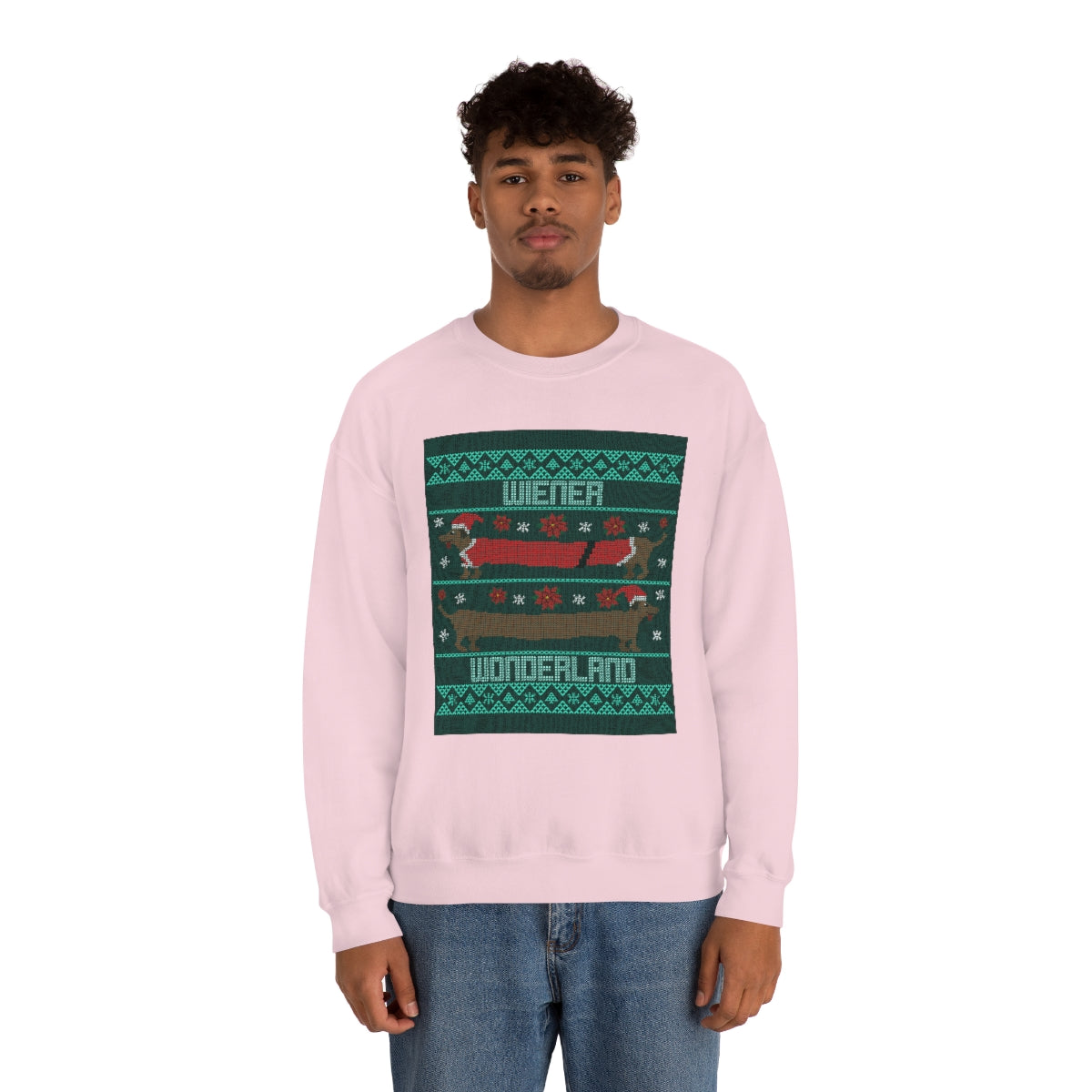 "Wiener Wonderland" Unisex Heavy Blend Crewneck Sweatshirt