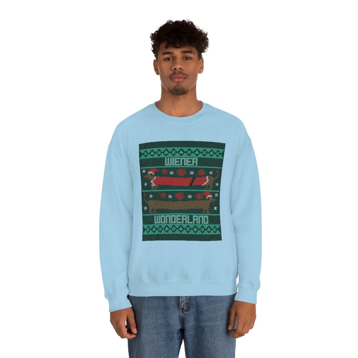 "Wiener Wonderland" Unisex Heavy Blend Crewneck Sweatshirt