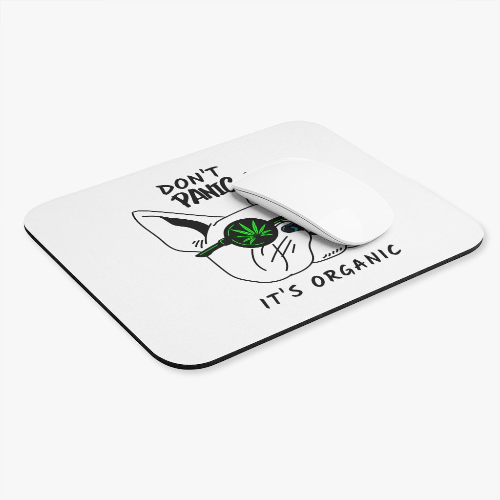 Don't Panic It's Organic Mouse Pad (Rectangle)