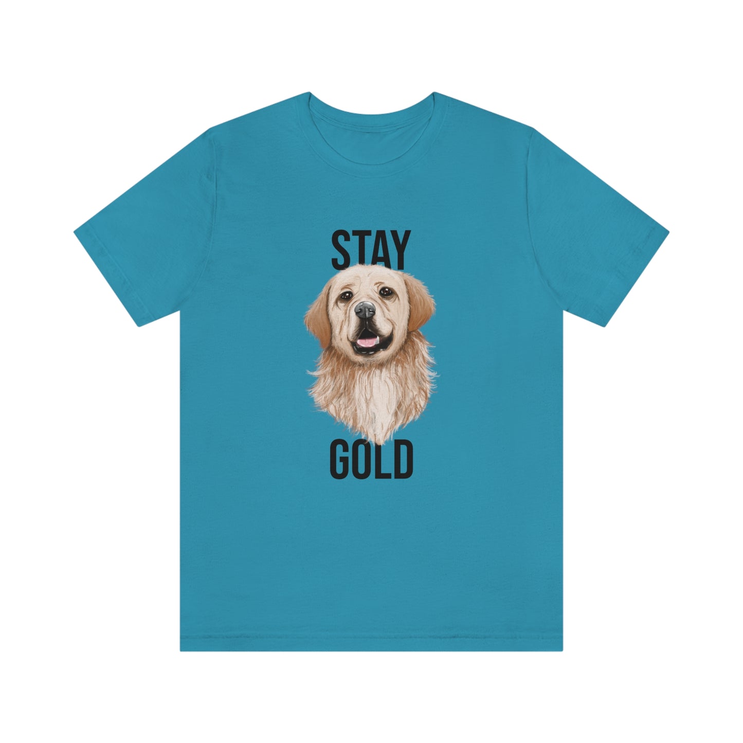 “Stay Gold” Golden Retriever Shirt