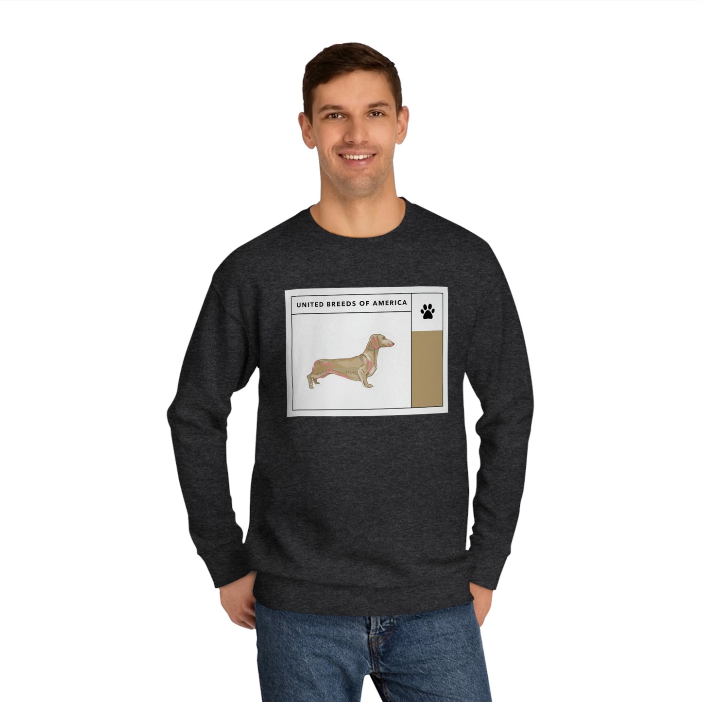 United Breeds Dachshund Unisex Crew Sweatshirt