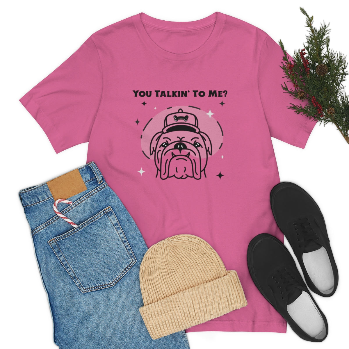 "You Talkin' To Me?" Unisex Jersey Short Sleeve Tee