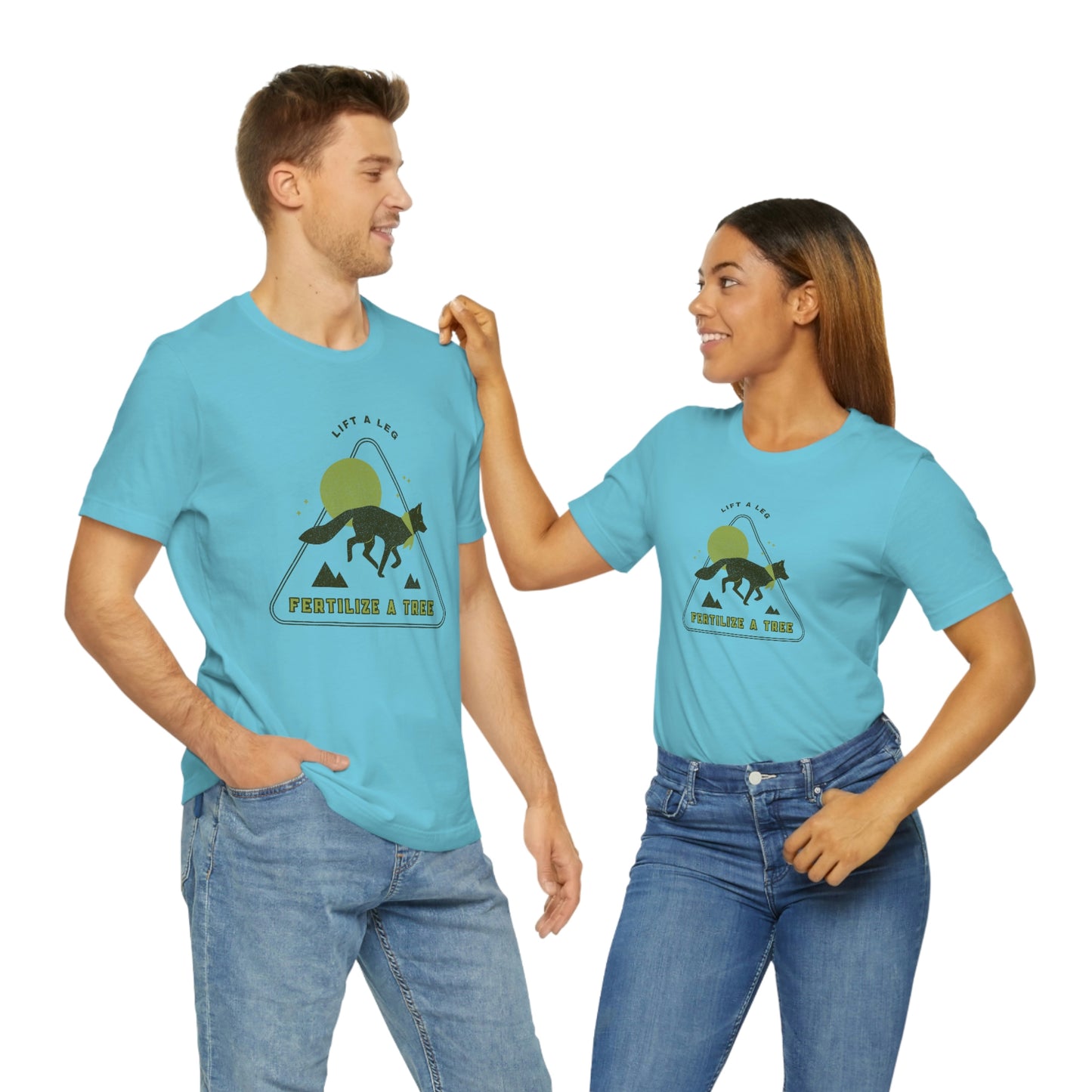 "Lift A Leg Fertilize A Tree" Unisex Jersey Short Sleeve Tee