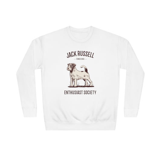 Jack Russell Enthusiast Society Unisex Crew Sweatshirt