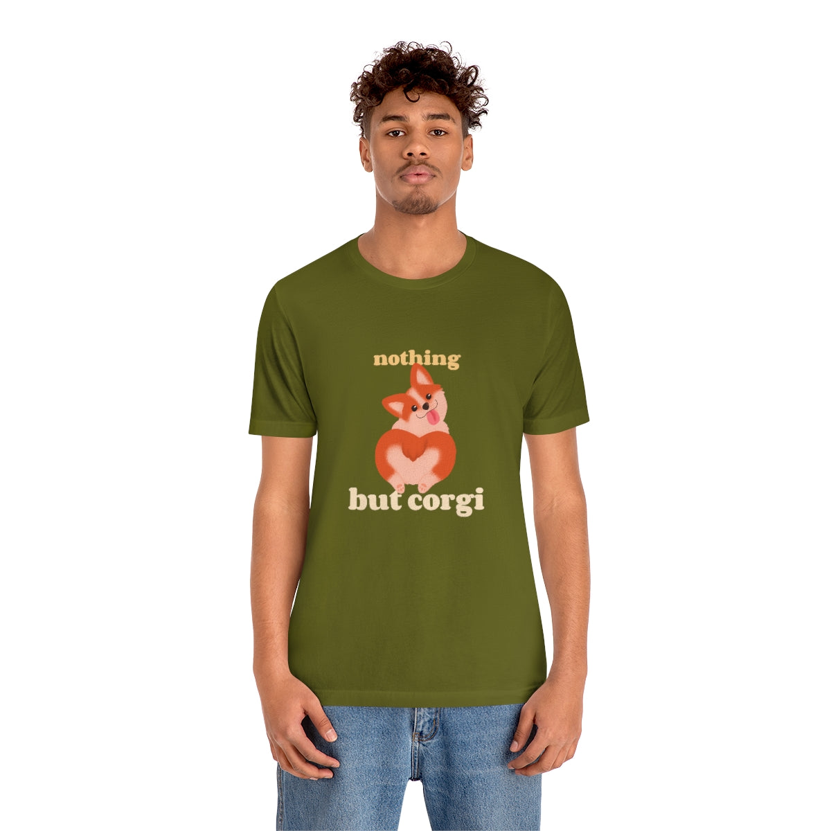 "Nothing But Corgi" Unisex Jersey Short Sleeve Tee