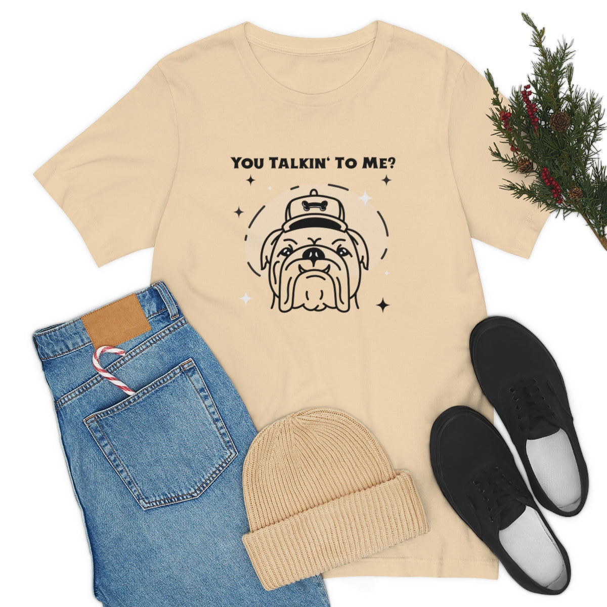 "You Talkin' To Me?" Unisex Jersey Short Sleeve Tee