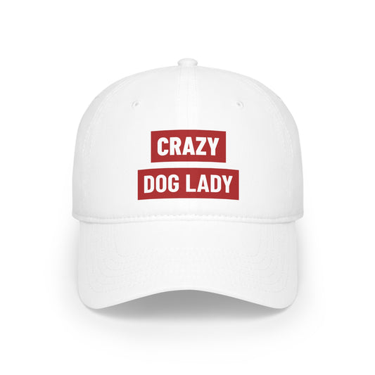 Crazy Dog Lady Hat - Adjustable Velcro Baseball Hat