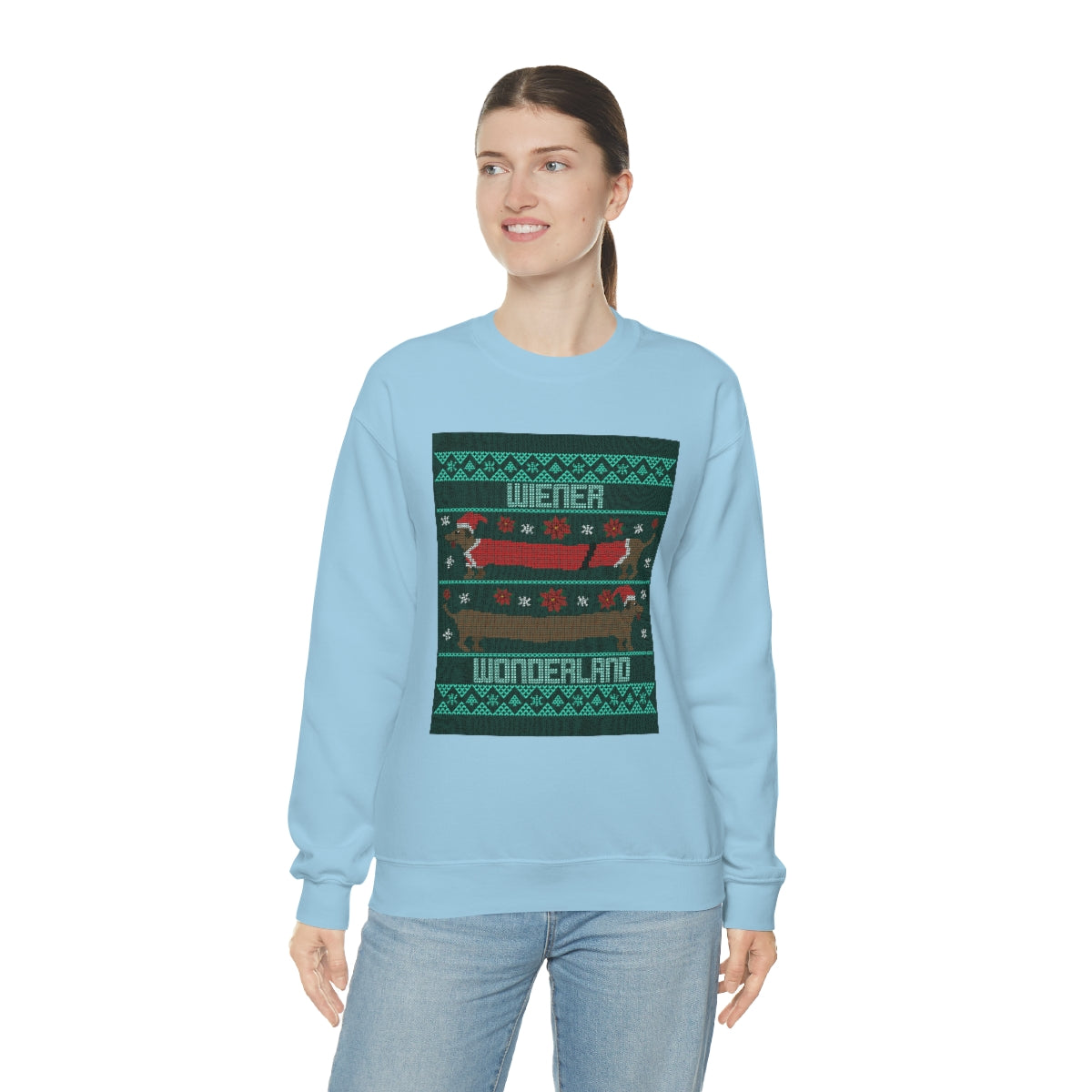 "Wiener Wonderland" Unisex Heavy Blend Crewneck Sweatshirt