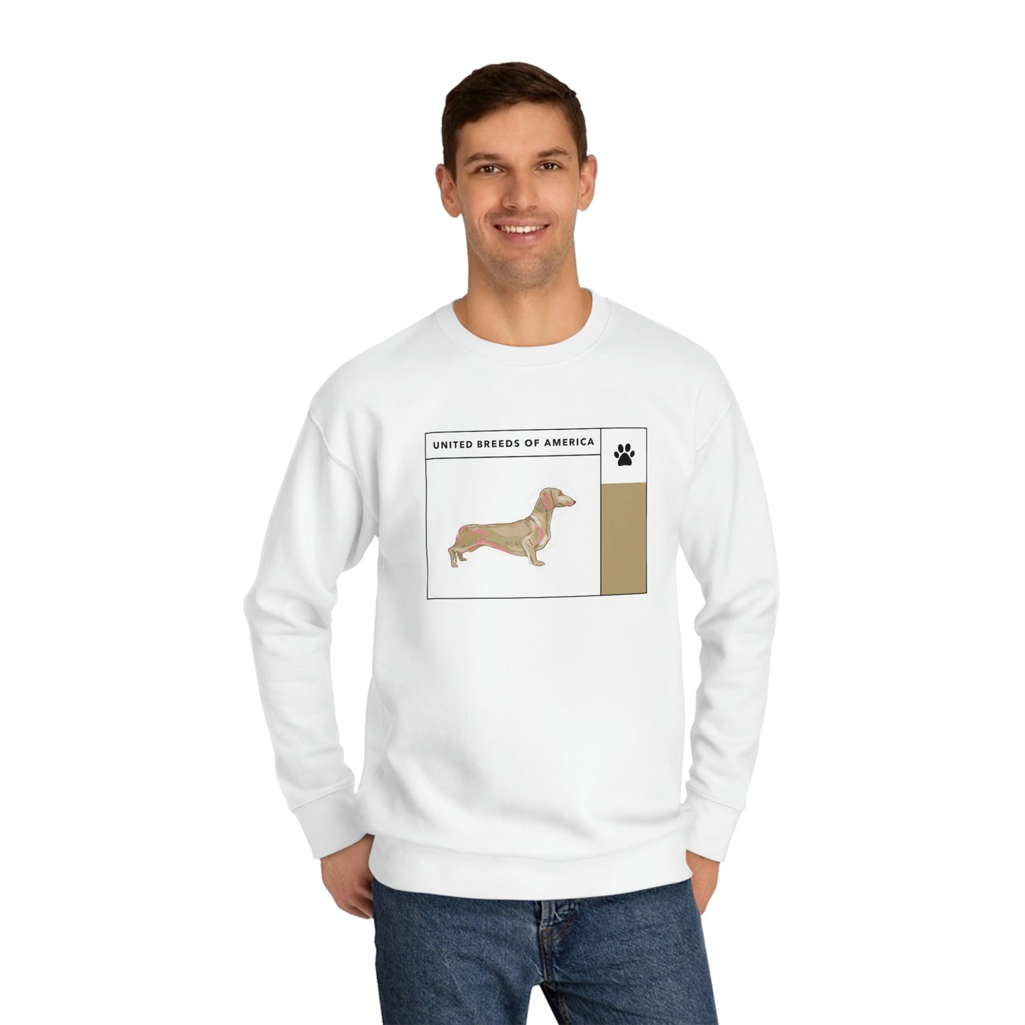 United Breeds Dachshund Unisex Crew Sweatshirt