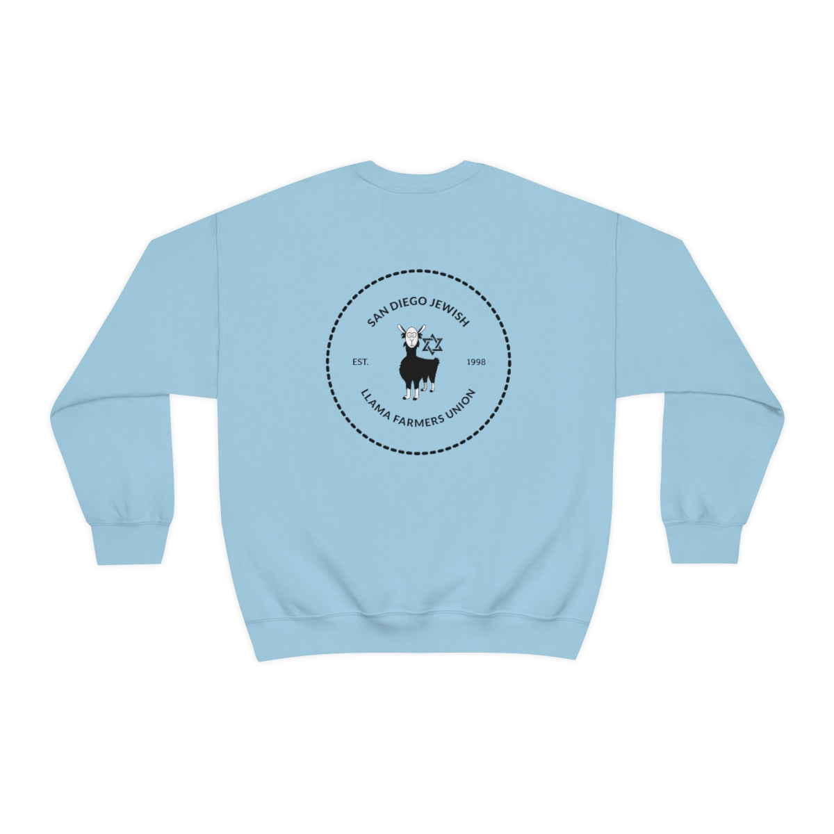 "Happy Llamakkah" Unisex Heavy Blend Crewneck Sweatshirt