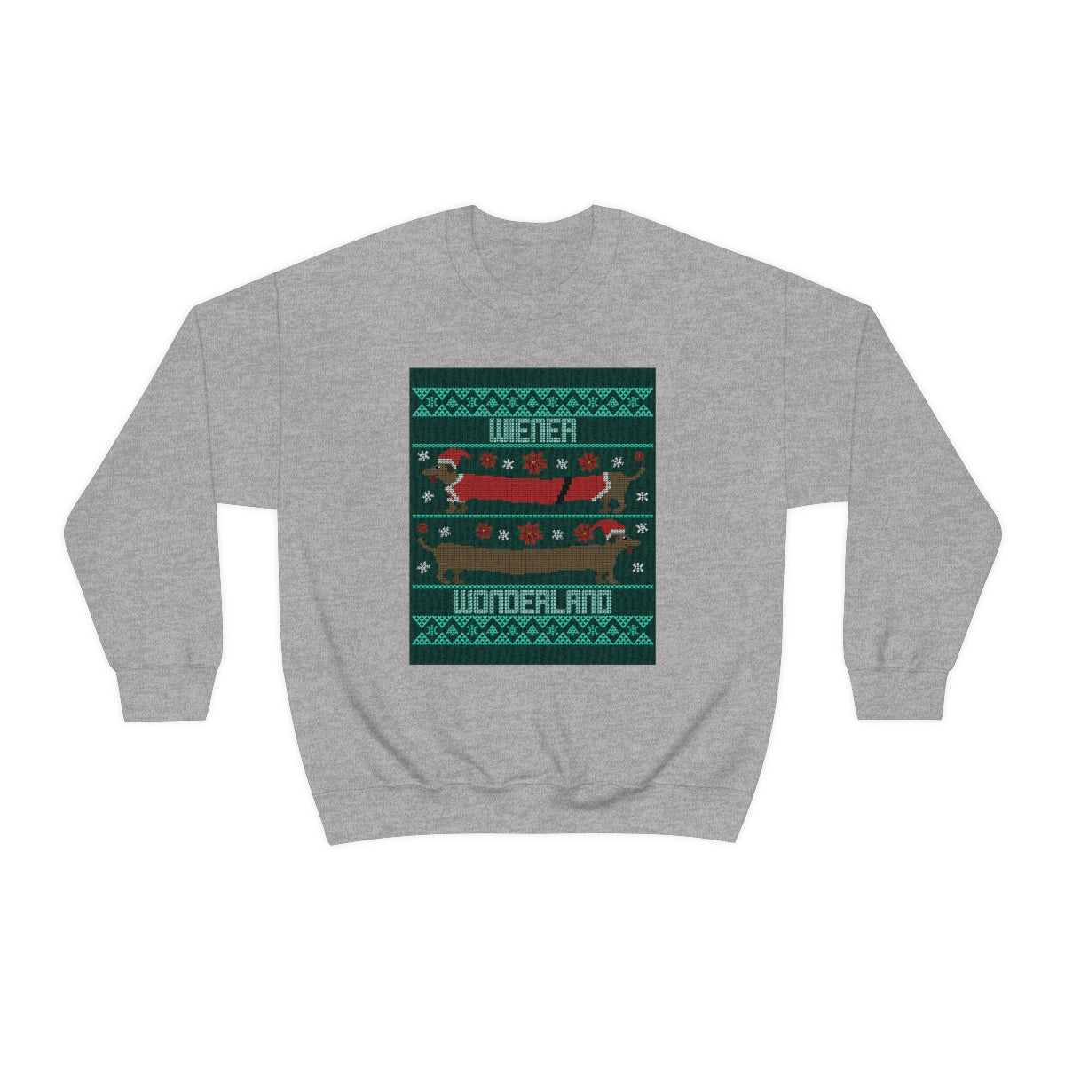 "Wiener Wonderland" Unisex Heavy Blend Crewneck Sweatshirt