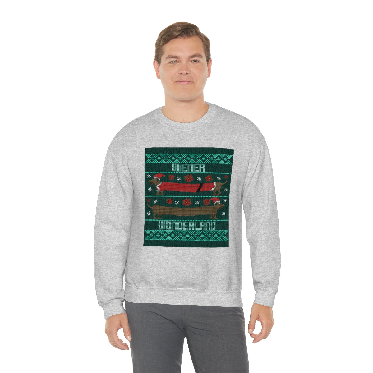 "Wiener Wonderland" Unisex Heavy Blend Crewneck Sweatshirt