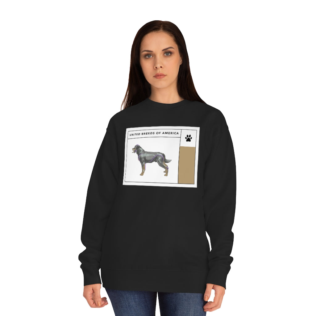 United Breeds Rottweiler Unisex Crew Sweatshirt