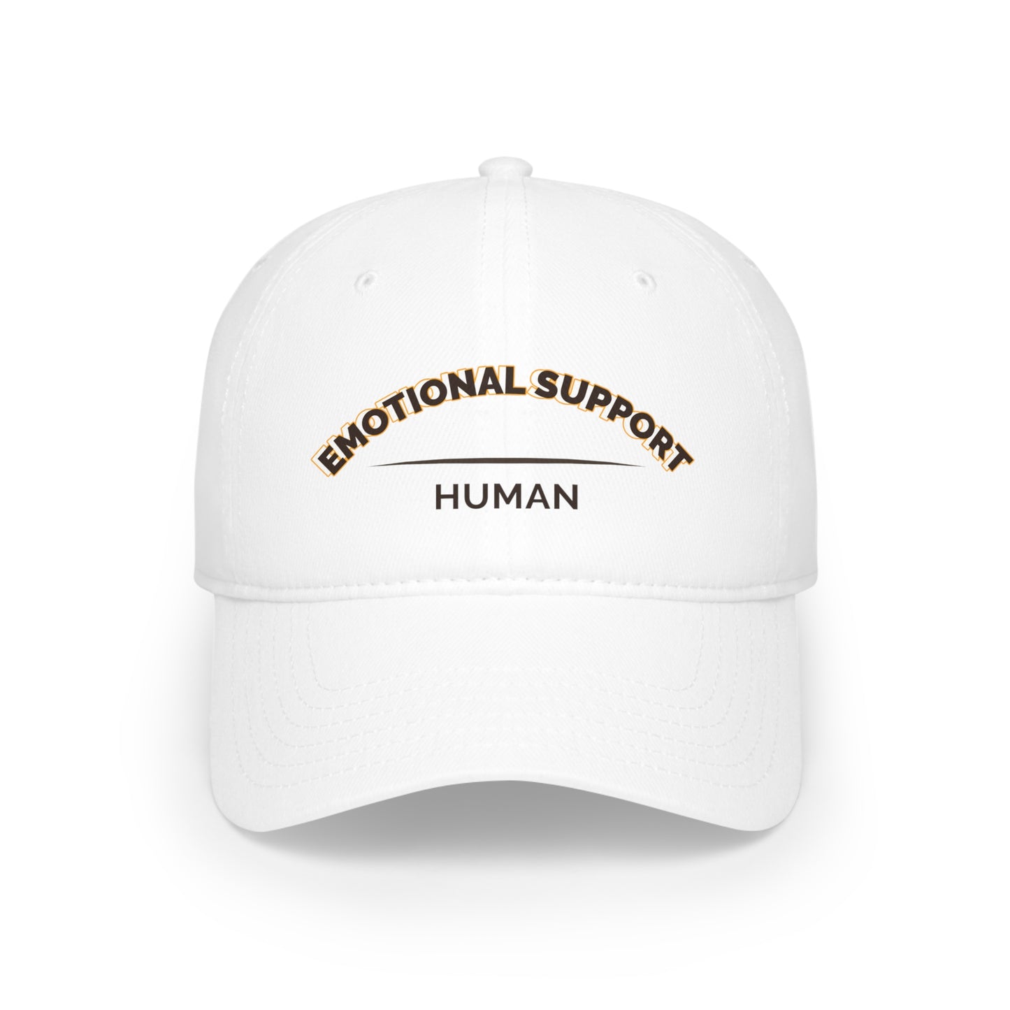 "Emotional Support Human" Low Profile Baseball Cap