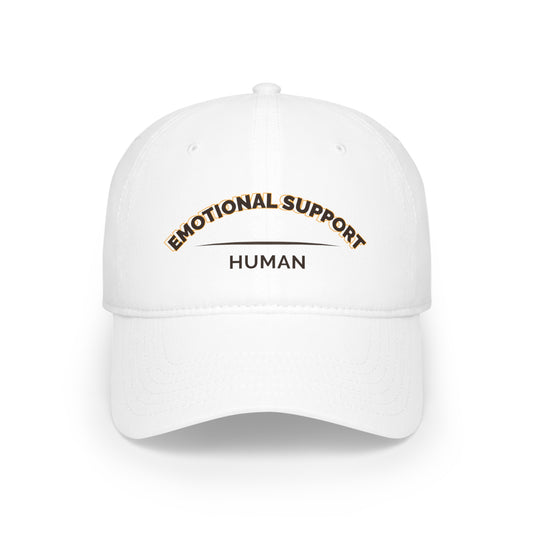 "Emotional Support Human" Low Profile Baseball Cap