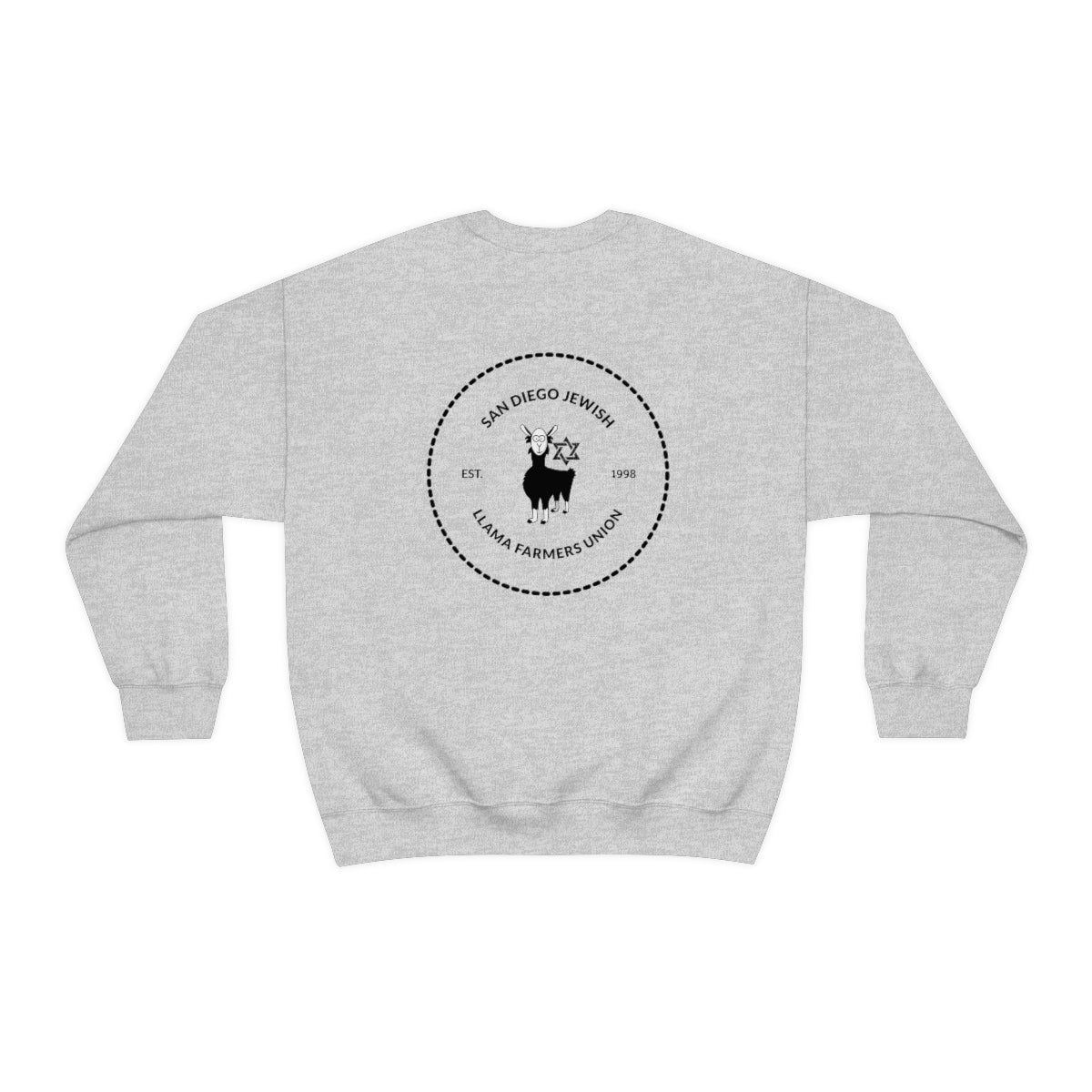 "Happy Llamakkah" Unisex Heavy Blend Crewneck Sweatshirt