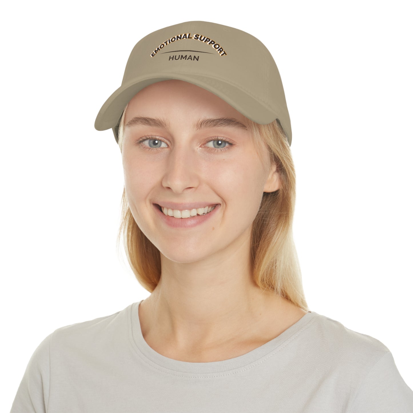 "Emotional Support Human" Low Profile Baseball Cap