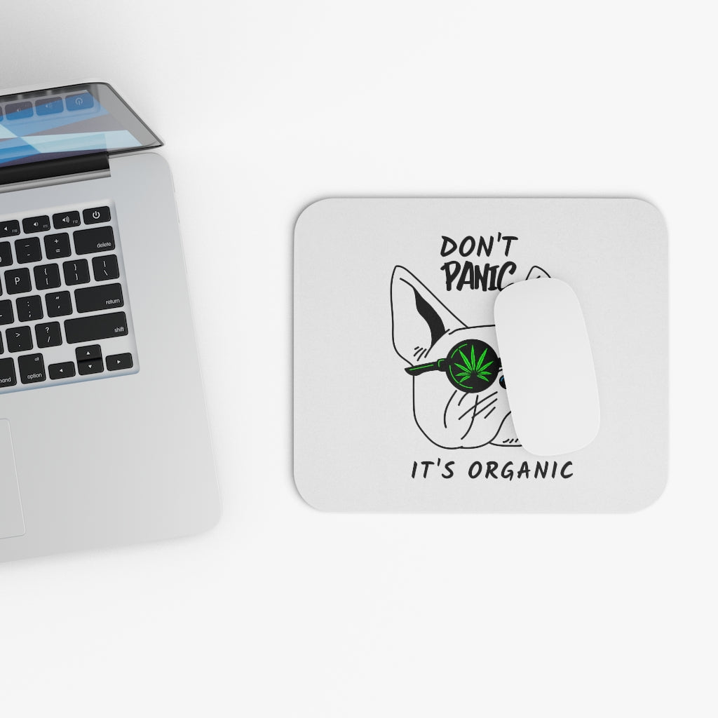 Don't Panic It's Organic Mouse Pad (Rectangle)