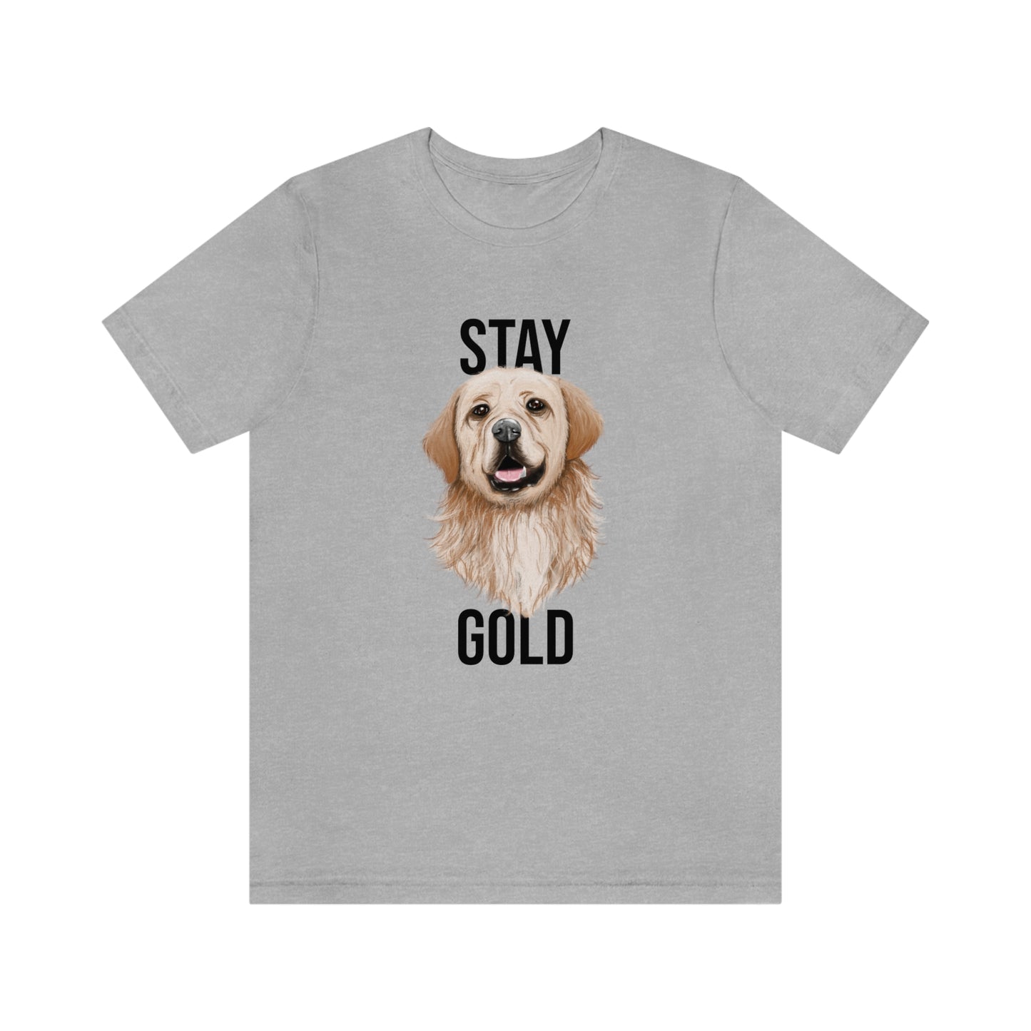 “Stay Gold” Golden Retriever Shirt