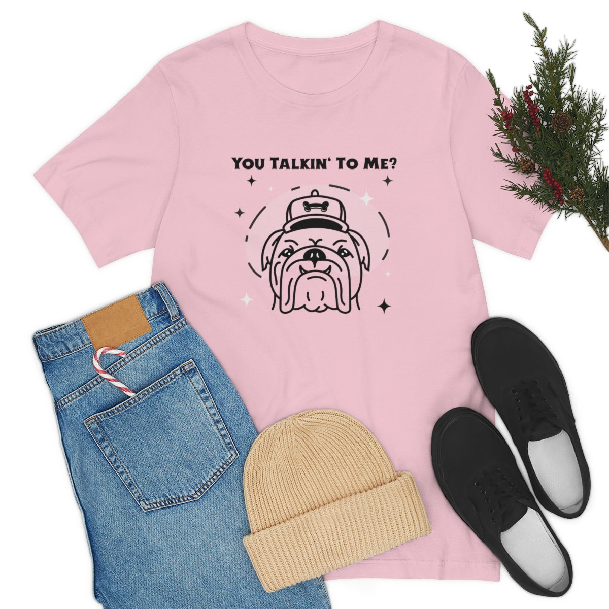 "You Talkin' To Me?" Unisex Jersey Short Sleeve Tee