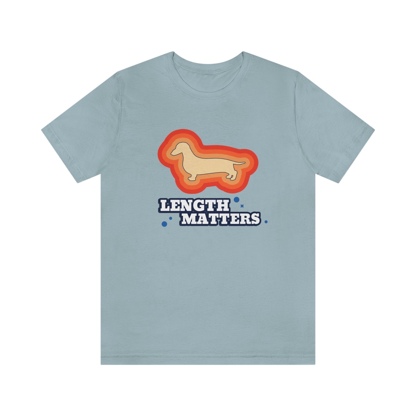 "Length Matters" Unisex Jersey Short Sleeve Tee