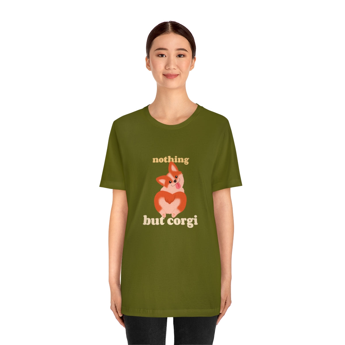 "Nothing But Corgi" Unisex Jersey Short Sleeve Tee