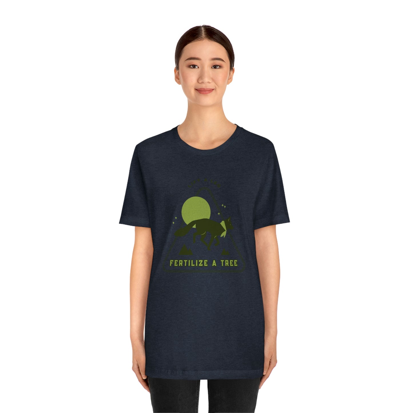 "Lift A Leg Fertilize A Tree" Unisex Jersey Short Sleeve Tee