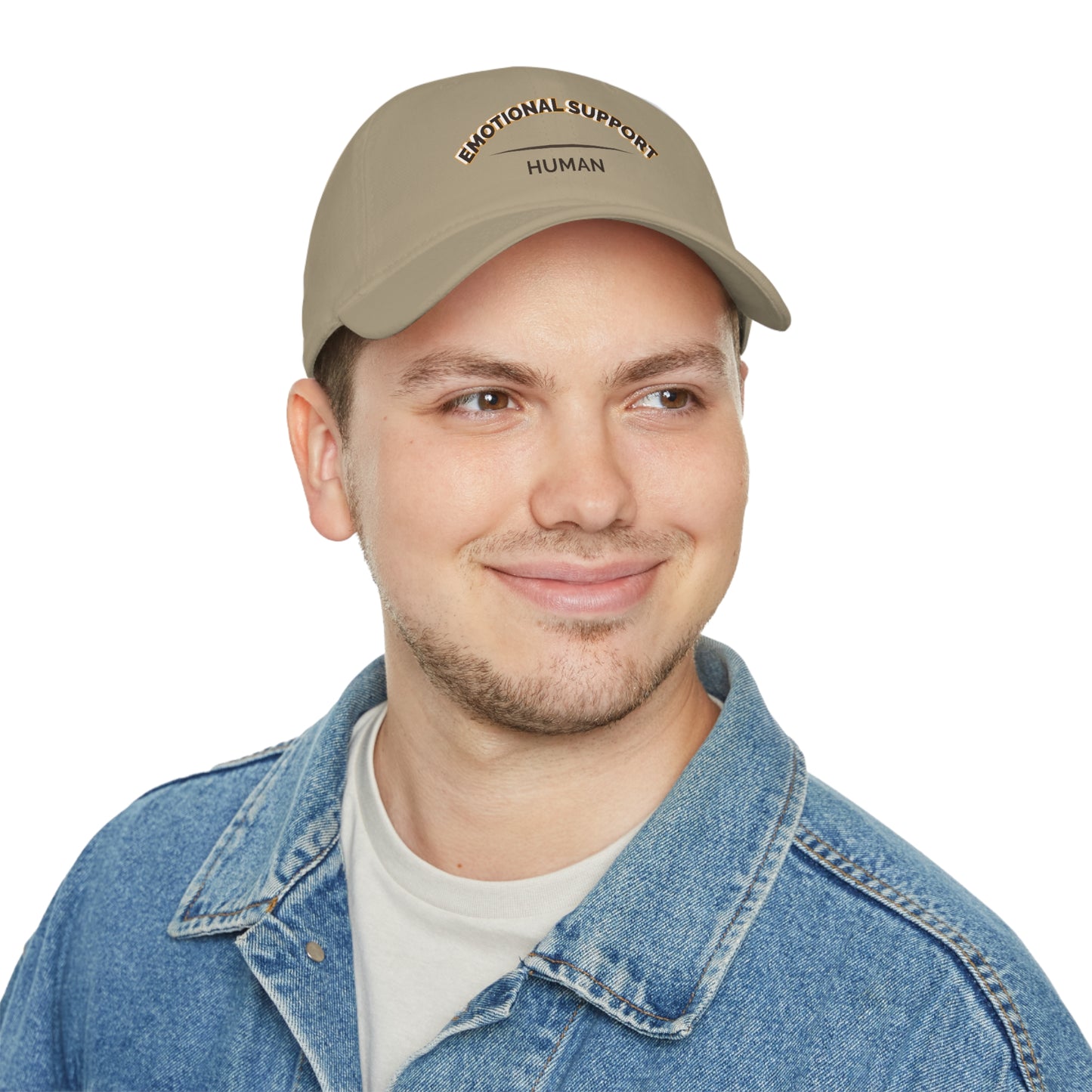 "Emotional Support Human" Low Profile Baseball Cap