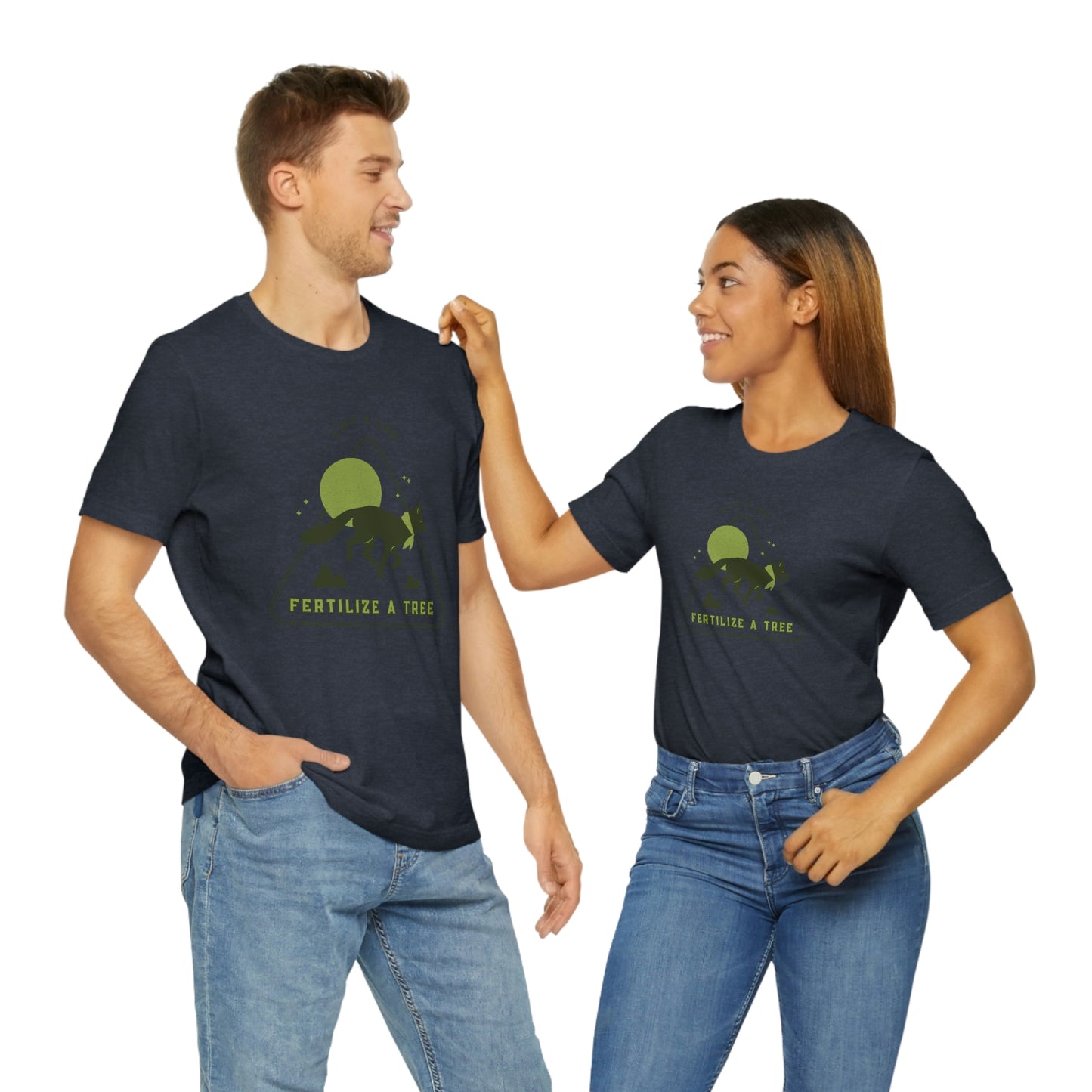 "Lift A Leg Fertilize A Tree" Unisex Jersey Short Sleeve Tee