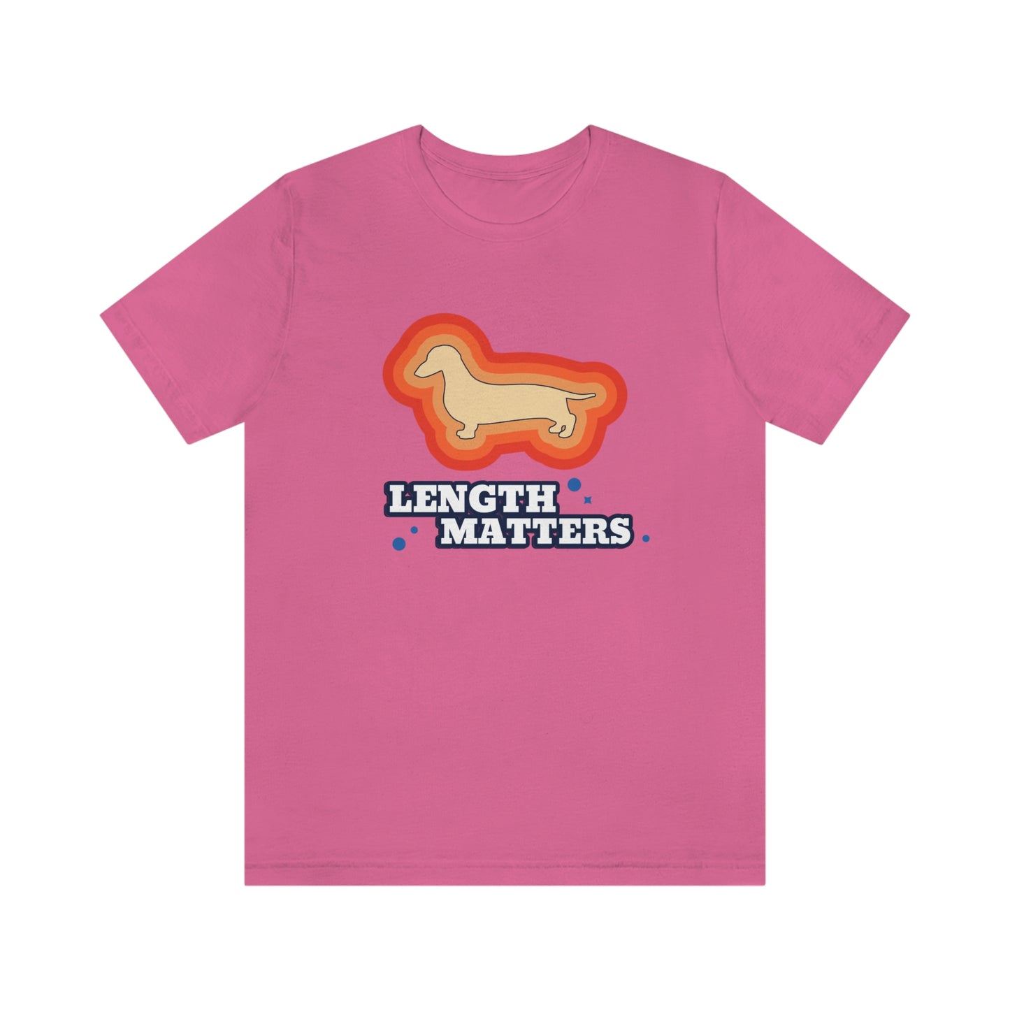 "Length Matters" Unisex Jersey Short Sleeve Tee