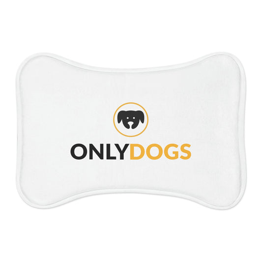 "Only Dogs" Dog Feeding Mat