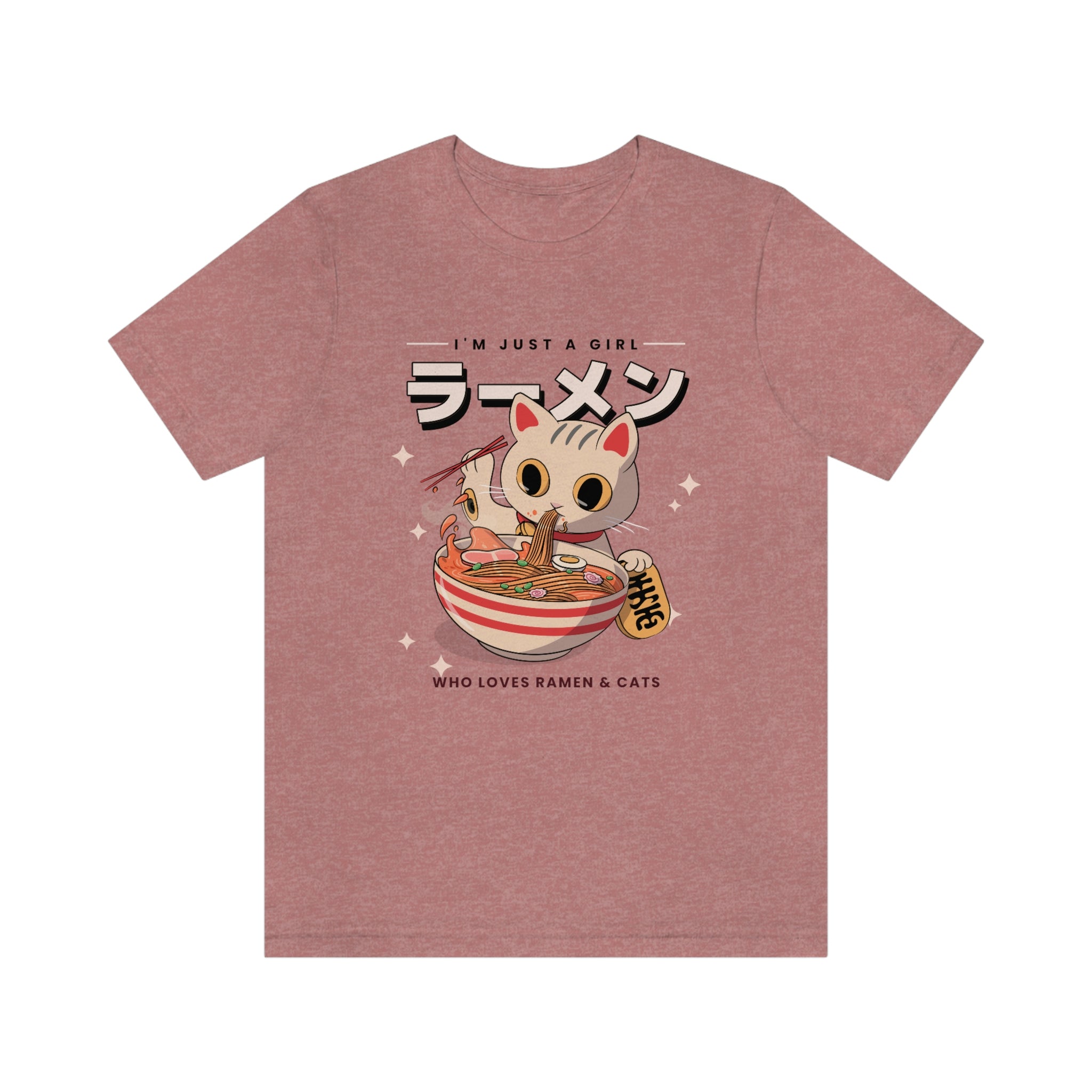 Ramen and cats shirt best sale