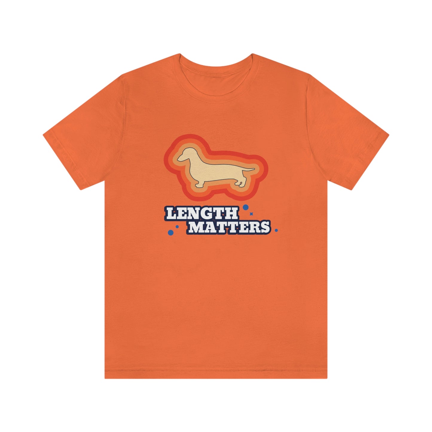 "Length Matters" Unisex Jersey Short Sleeve Tee