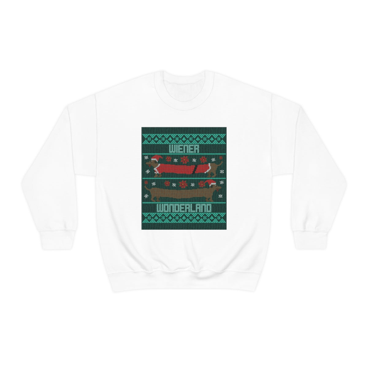 "Wiener Wonderland" Unisex Heavy Blend Crewneck Sweatshirt