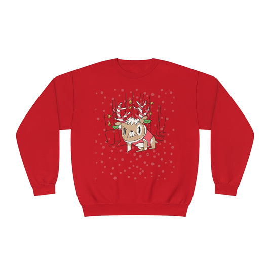 "Reluctant Reindeer" Unisex NuBlend® Crewneck Sweatshirt