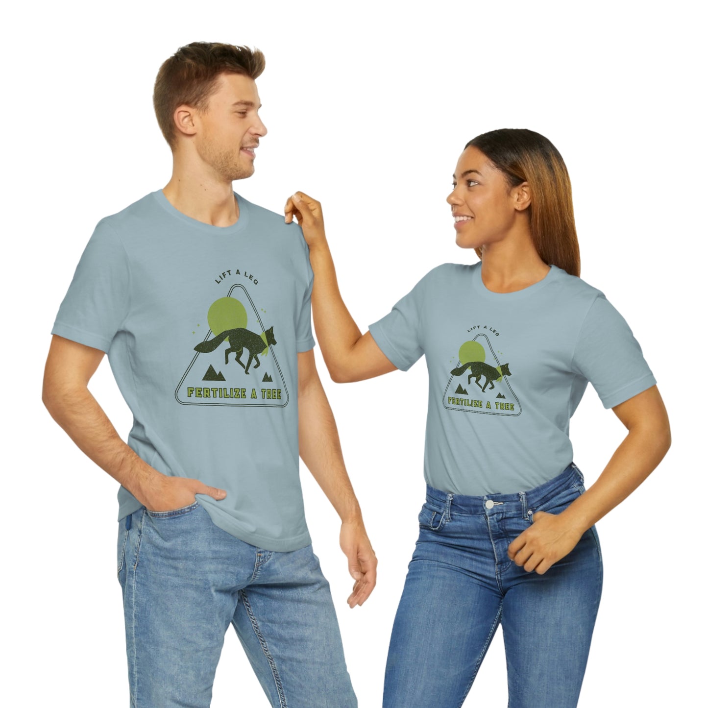 "Lift A Leg Fertilize A Tree" Unisex Jersey Short Sleeve Tee