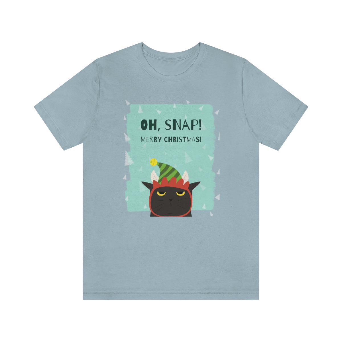 "OH SNAP.  MERRY CHRISTMAS" Unisex Jersey Short Sleeve Tee