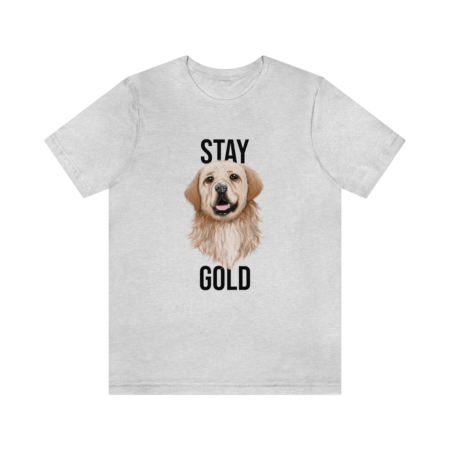 “Stay Gold” Golden Retriever Shirt